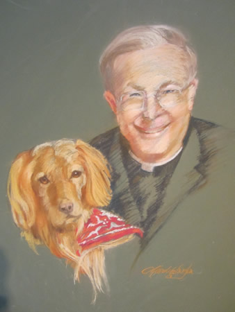 Fr Ken and Friend